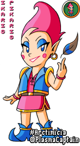 Ikaris Pikaris, one of the new villains this Arc must face.