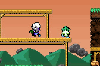 Once frozen, enemies become solid obstacles.