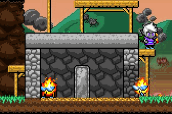 The weakest foes fall in one hit.