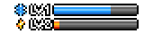 Ice and Thunder XP Bars.