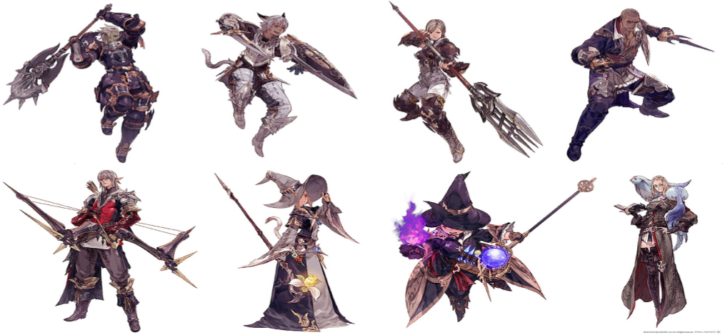 final fantasy 14 classes final fantasy 14 classes