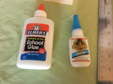 Glue: the kind of glue that can be... er, well, it's glue.